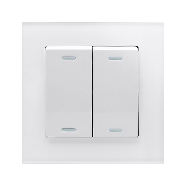Retrotouch EnOcean Smart Switch - White Glass